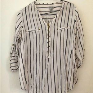 Pinstripe blouse